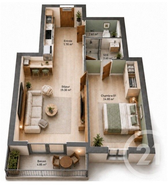 Photo 4 — Century 21 Aars immo